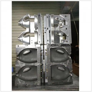 2L incision blow molding mold