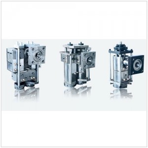 Mould head blow molding machine